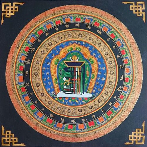 Kalachakra Seed Syllable: Symbolizing Time, Cycles, and the Universe - ZODORI