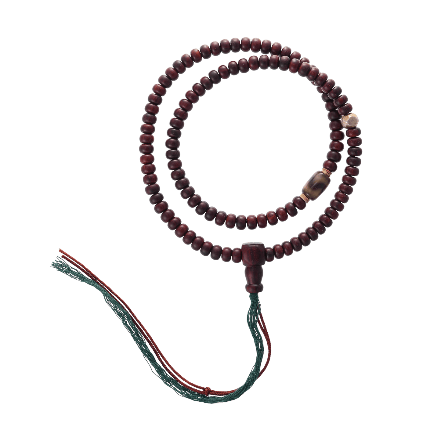 Eternal Form – Rosewood & Dzi 108 Mala - Necklaces - ZODORI