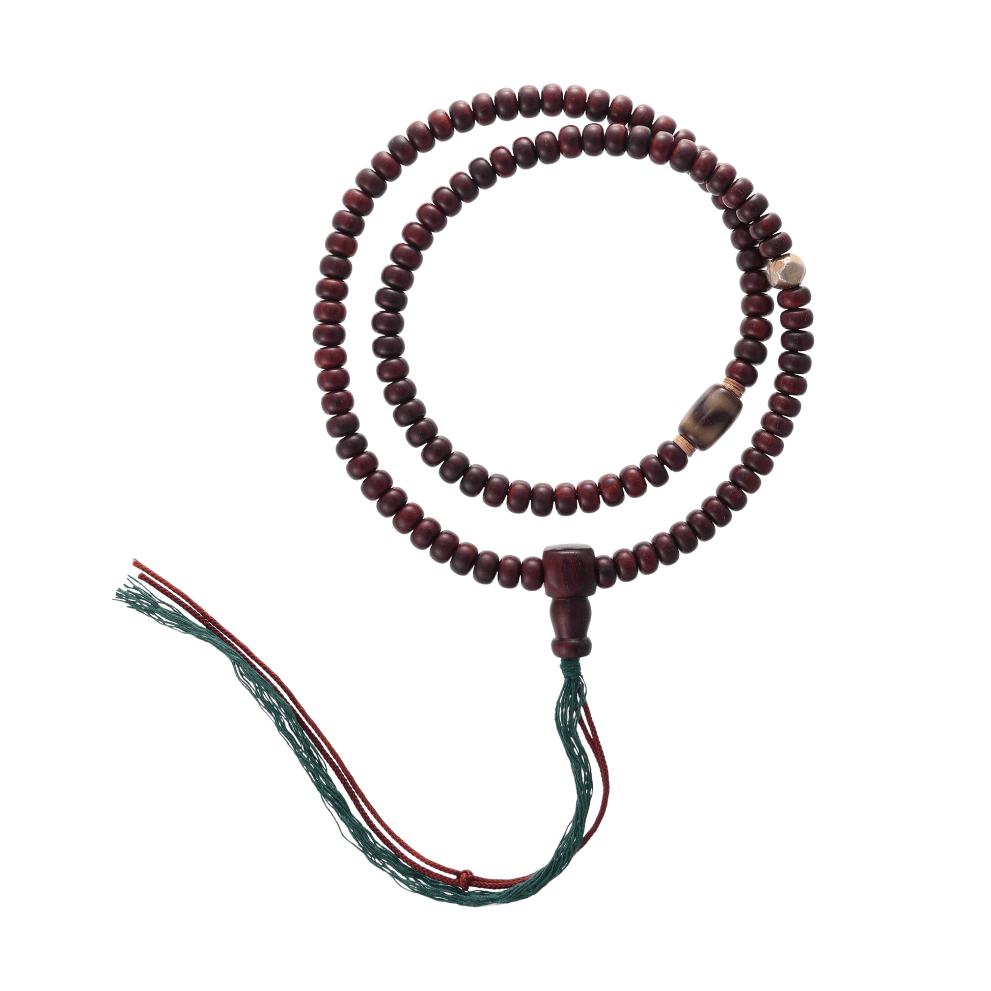 Eternal Form – Rosewood & Dzi 108 Mala - Necklaces - ZODORI