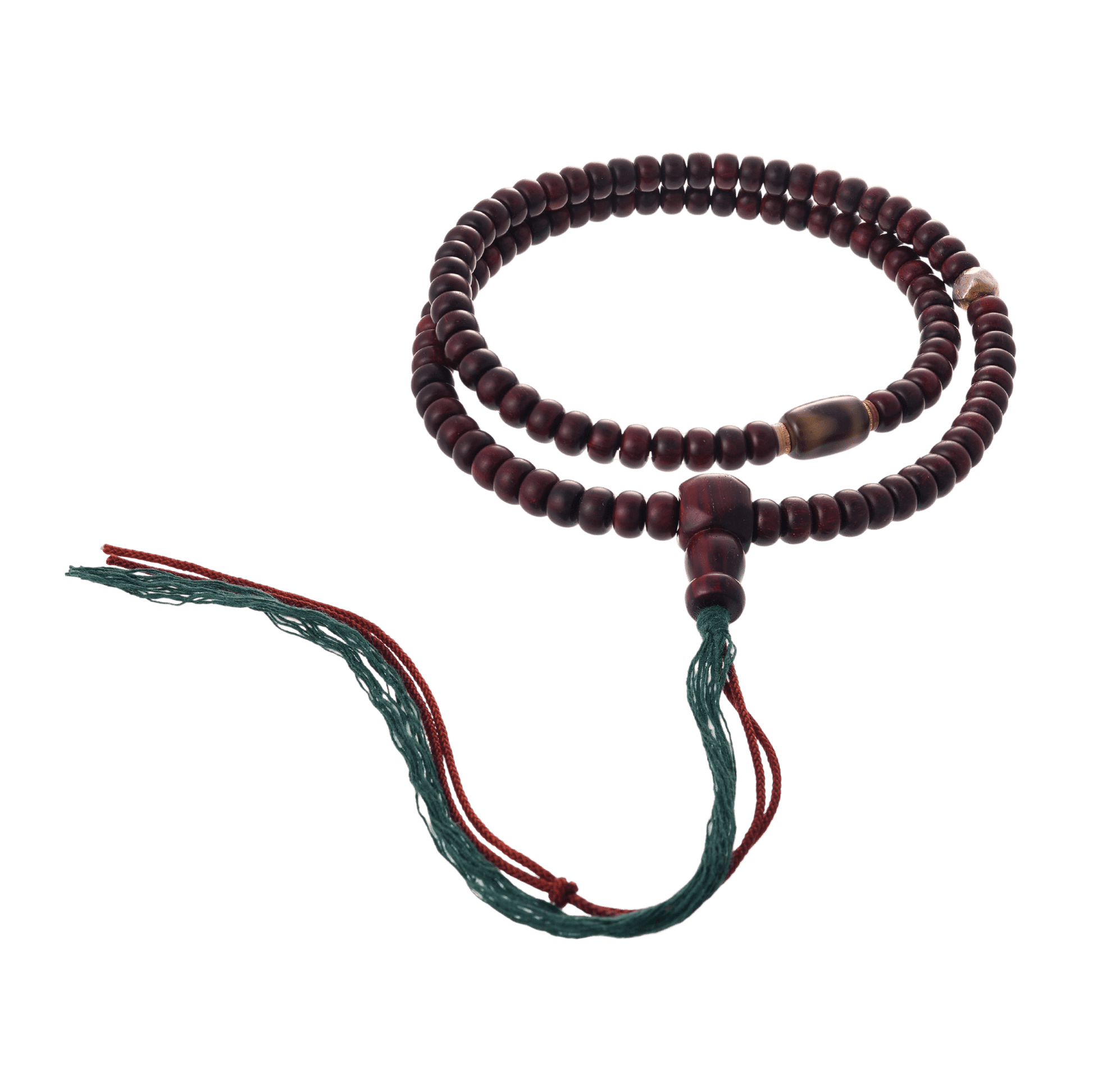 Eternal Form – Rosewood & Dzi 108 Mala - Necklaces - ZODORI