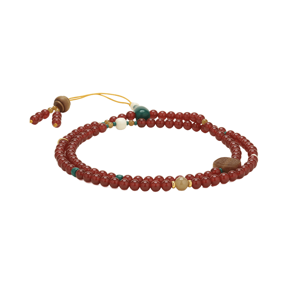 Fortune Flow 108 Beads Mala Prayer Rosary & Necklace - Prayer Beads - ZODORI