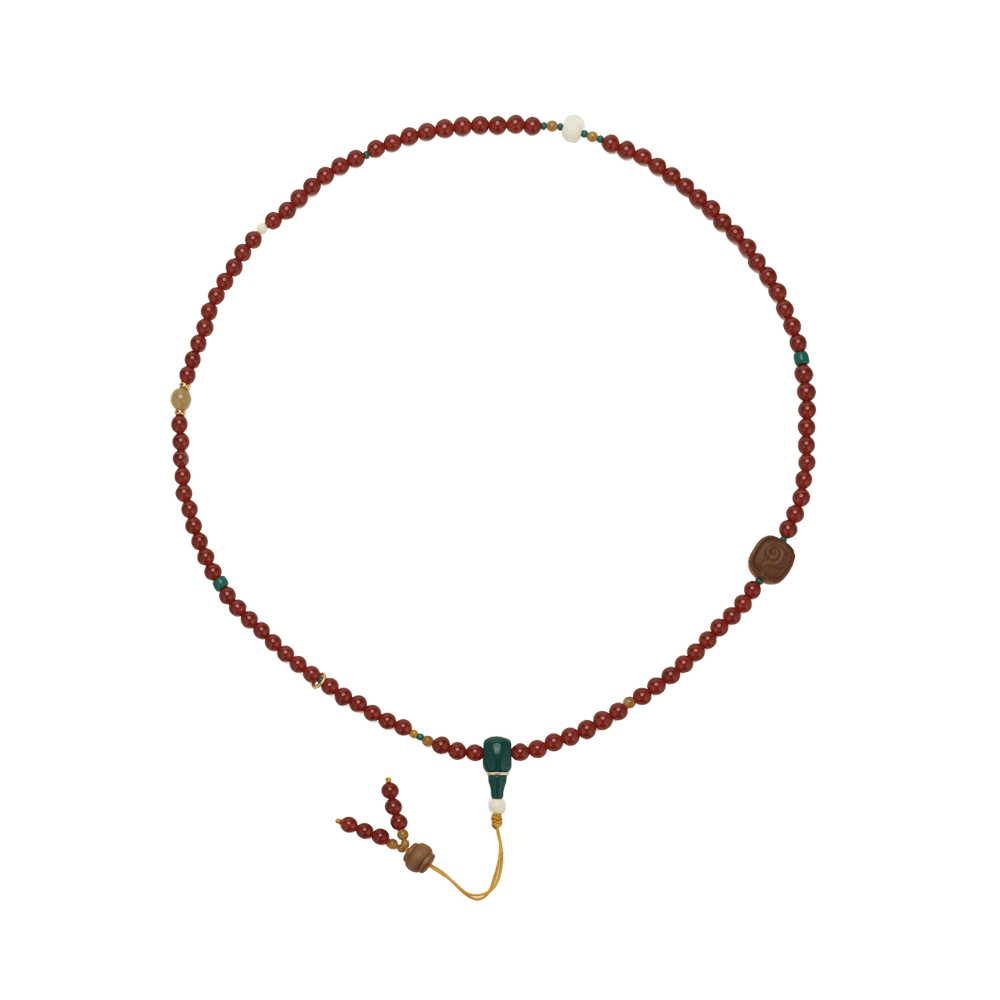 Fortune Flow 108 Beads Mala Prayer Rosary & Necklace - Prayer Beads - ZODORI