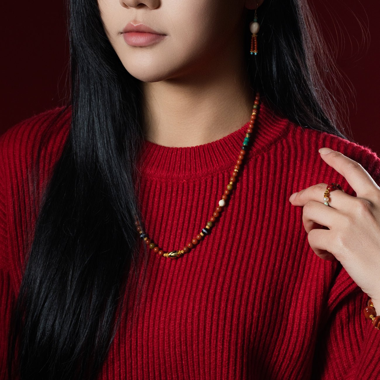 Golden Mystique Necklace - Necklaces - ZODORI