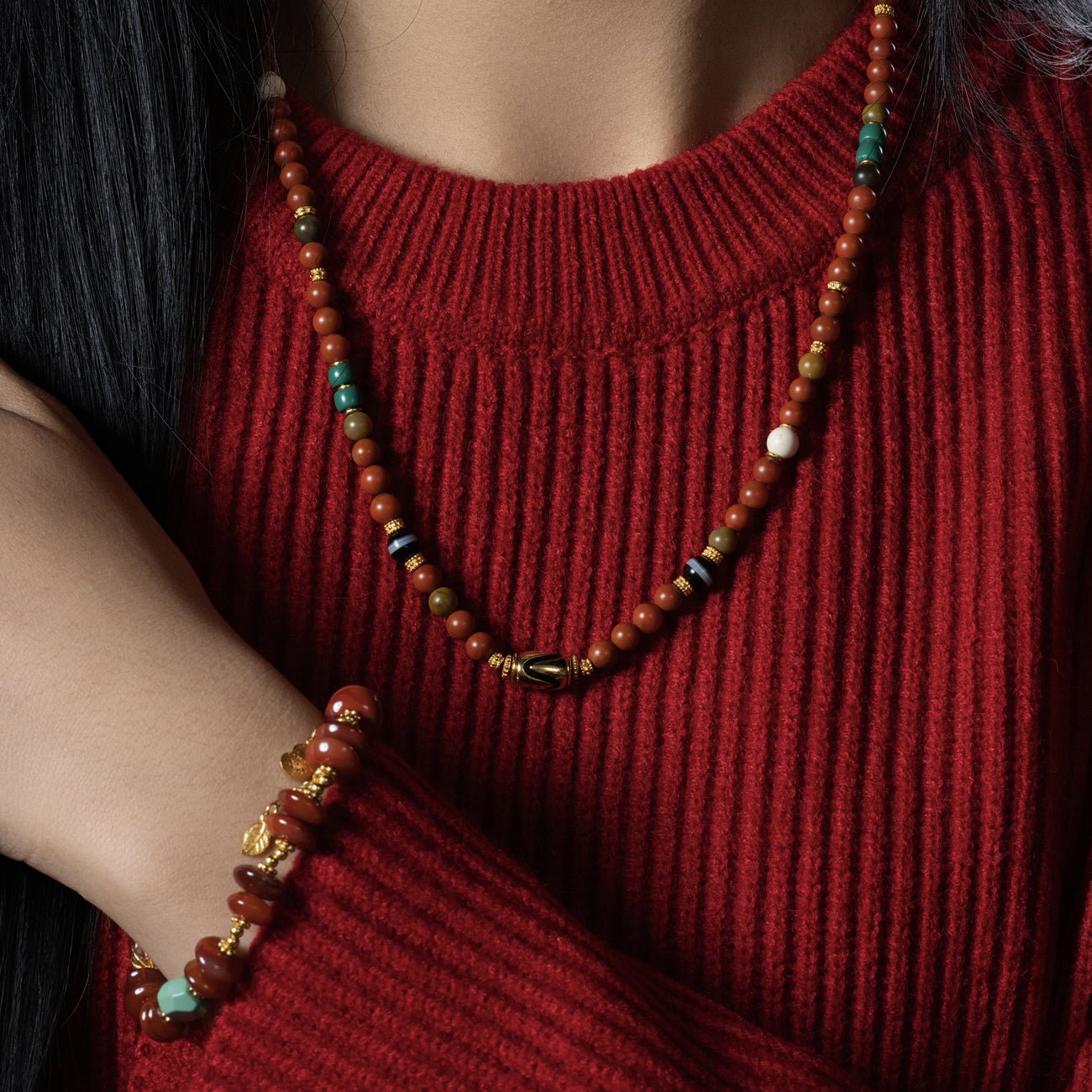 Golden Mystique Necklace - Necklaces - ZODORI