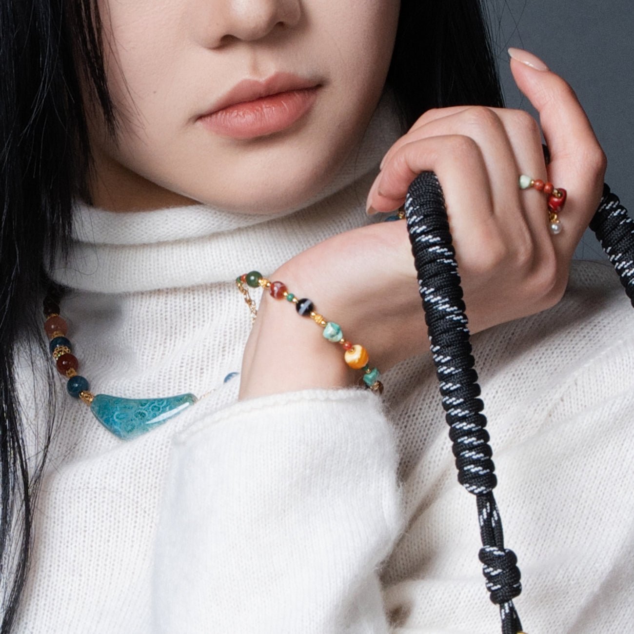 Radiant Jewel Bead Bracelet - Bracelets - ZODORI