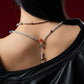 Cloud Journey - Jade and Blue Coral Necklace - Necklaces - ZODORI