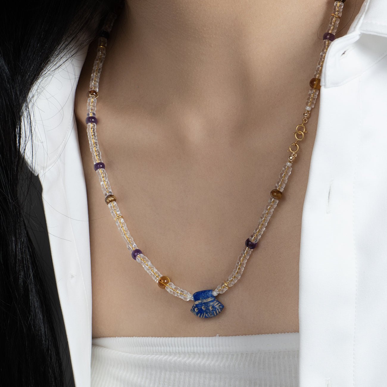 Crystal Grace Necklace - Multi-Purpose Jewelry – ZODORI