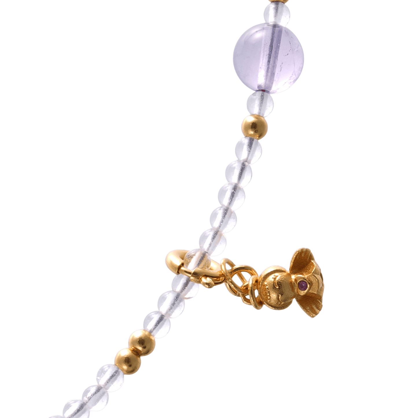 Dream Voyager – Multi - Gemstone White Quartz Necklace - Necklaces - ZODORI