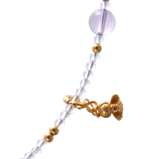 Dream Voyager – Multi - Gemstone White Quartz Necklace - Necklaces - ZODORI