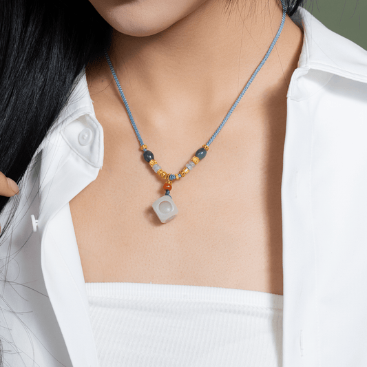 Eternal Bond Dice Necklace - Necklaces - ZODORI