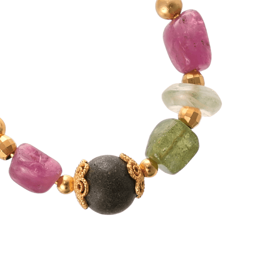 Eternal Radiance — Tourmaline & Agarwood Incense Earrings - Earrings - ZODORI