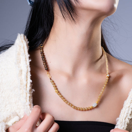 Fallen Leaves Multi - functional Necklace & Bracelet - Necklaces - ZODORI