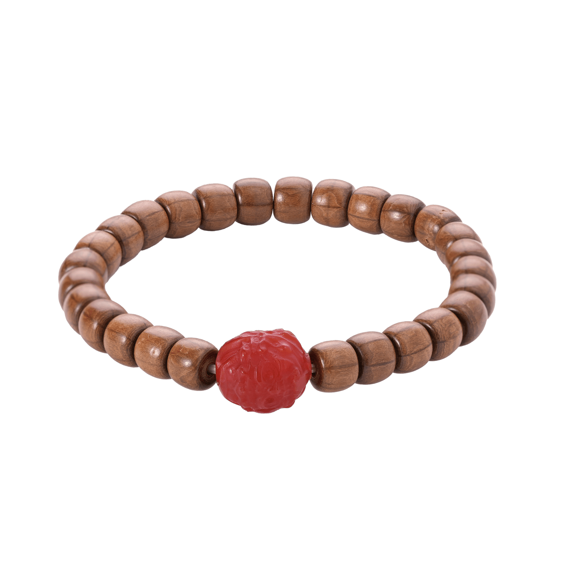 Guardian Spirit – Glossy Abelia & Carnelian Bracelet - Bracelets - ZODORI