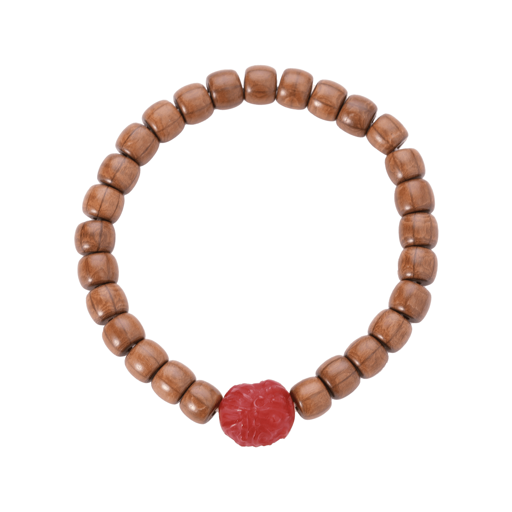 Guardian Spirit – Glossy Abelia & Carnelian Bracelet - Bracelets - ZODORI