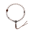 Iron Grace – Pearl & Silver Hand Mala - Prayer Beads - ZODORI