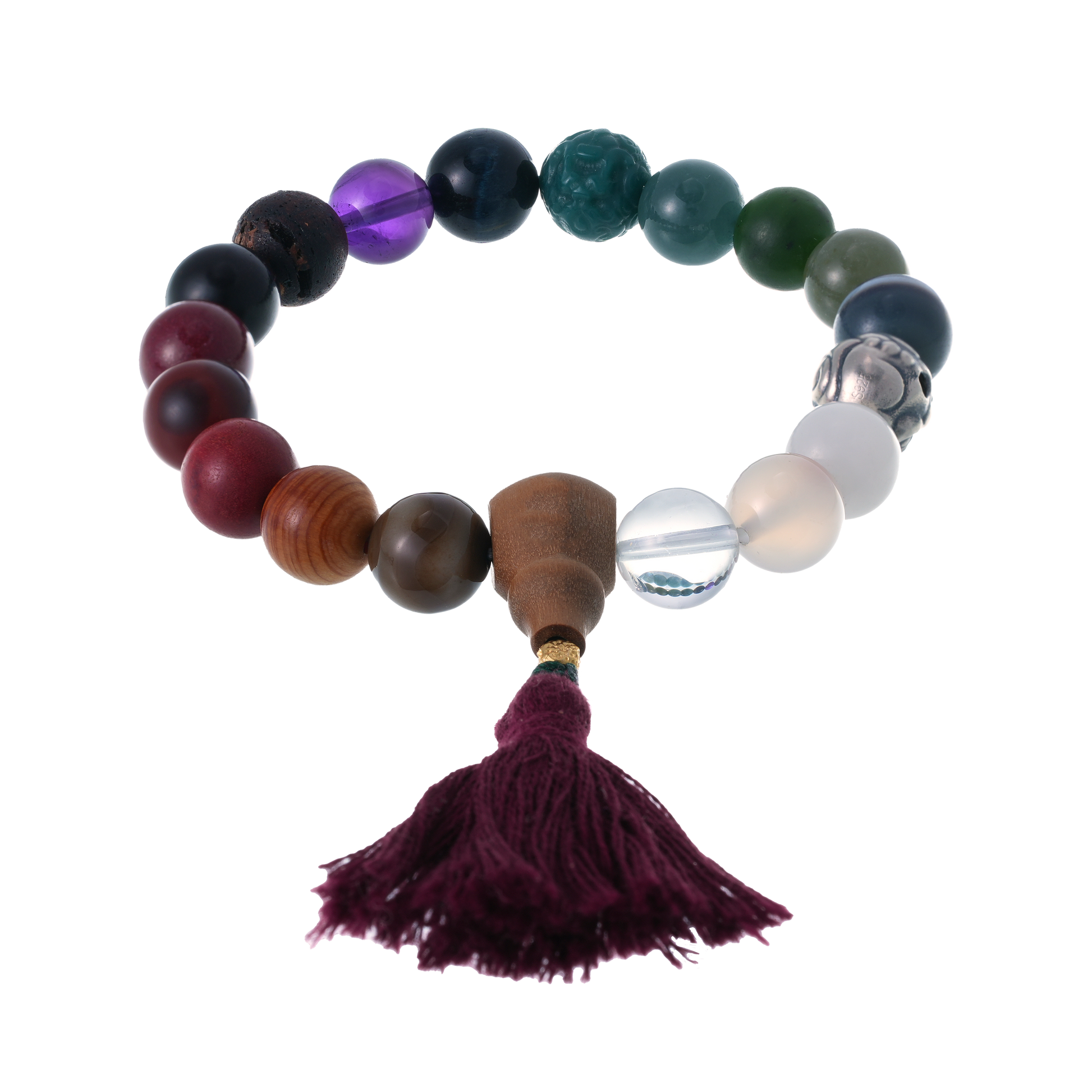 Journey of Life – Multi - Stone Mala Bracelet - Bracelets - ZODORI