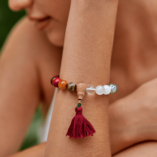Journey of Life – Multi - Stone Mala Bracelet - Bracelets - ZODORI