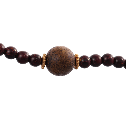 Magpie — Multi - Function Chain with Rosewood & Agarwood - Bracelets - ZODORI