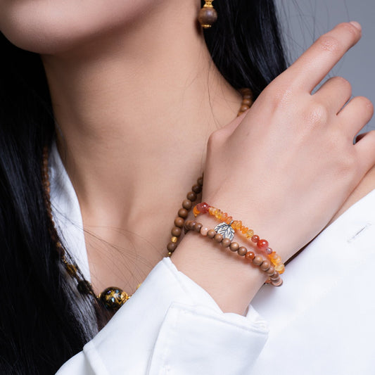 Maple Essence Double - Layered Bracelet - Bracelets - ZODORI