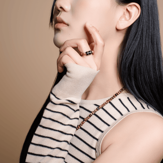 Mystic Insight Agarwood Ring - Rings - ZODORI