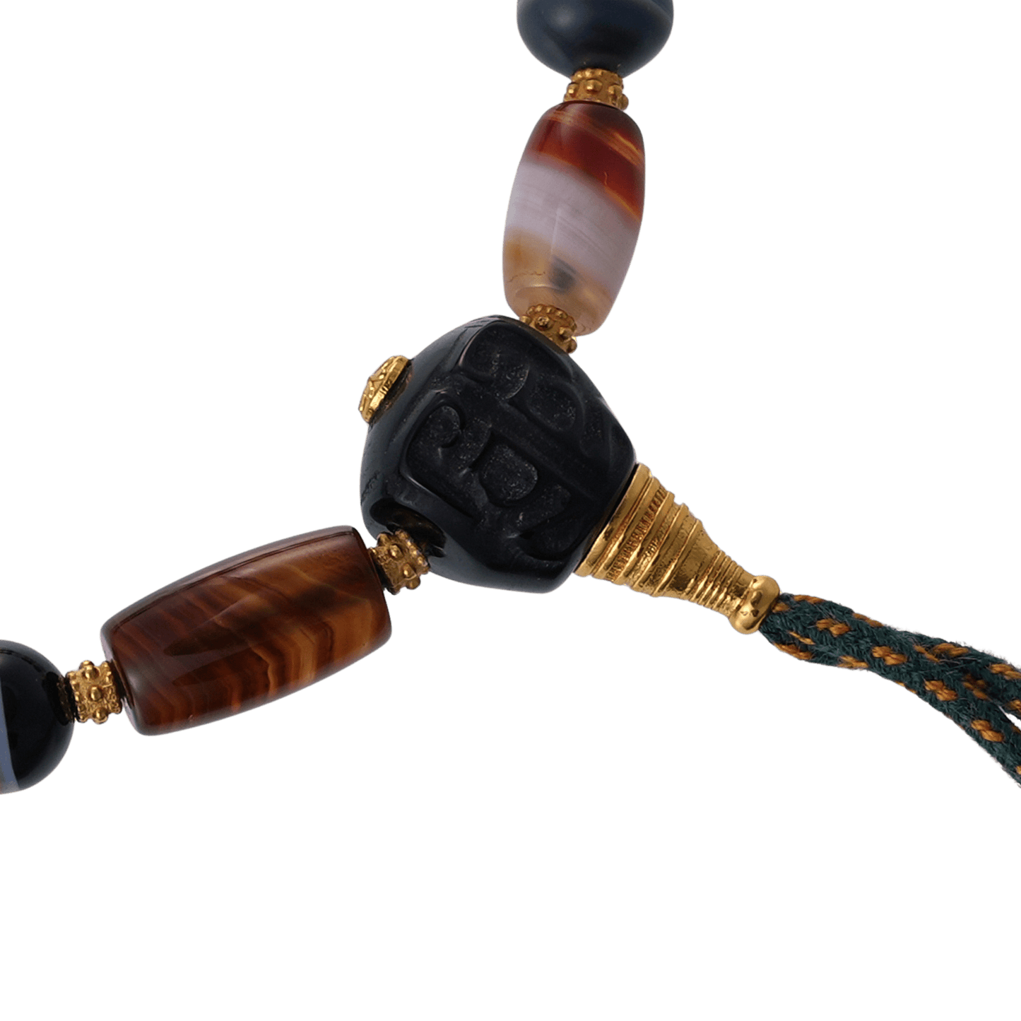 Path of Healing – Mixed Gemstone & Bodhisattva Beads Hand Mala - Prayer Beads - ZODORI