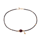 Red Essence – Faceted Gemstone and Cinnabar Choker - Necklaces - ZODORI