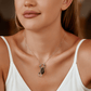 Rulebreaker – Aloeswood Scorpion Pendant with Silver & Zircon - Ornaments - ZODORI